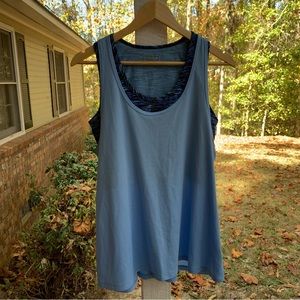 Be Inspired Double Layer Built in Bra Tank